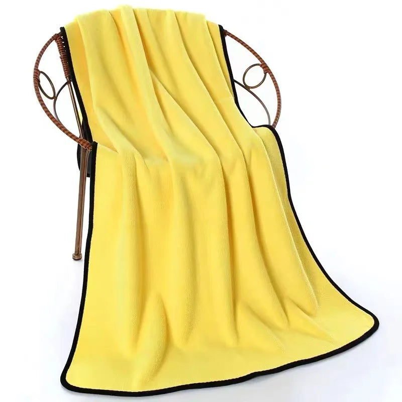 Pet Absorbent Towel – Ultra-Fine Fibre | Quick-Dry Dog & Cat Bath Towel