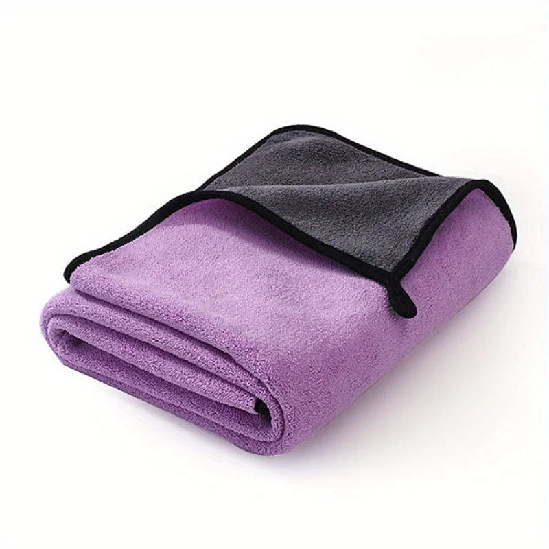 Pet Absorbent Towel – Ultra-Fine Fibre | Quick-Dry Dog & Cat Bath Towel