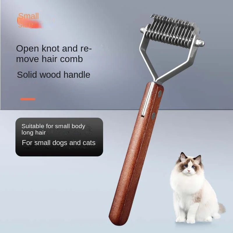 Pet Deshedding Comb for Dogs and Cats — Dematting / Grooming Comb